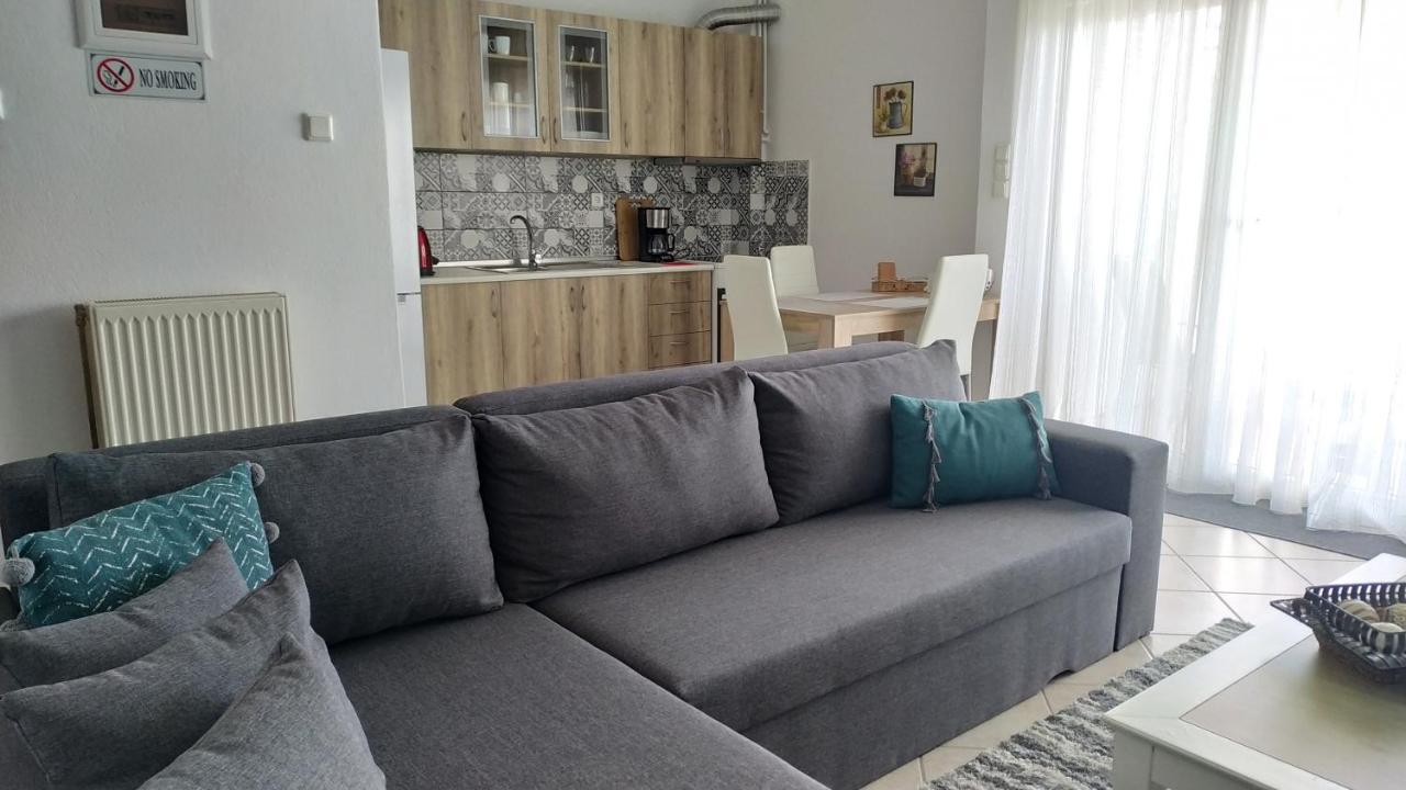 Vasileia' S Brand New House Apartment Kavala Bagian luar foto