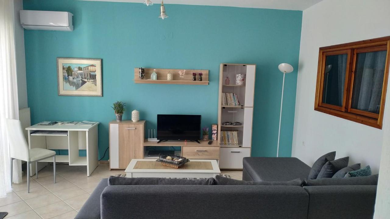 Vasileia' S Brand New House Apartment Kavala Bagian luar foto